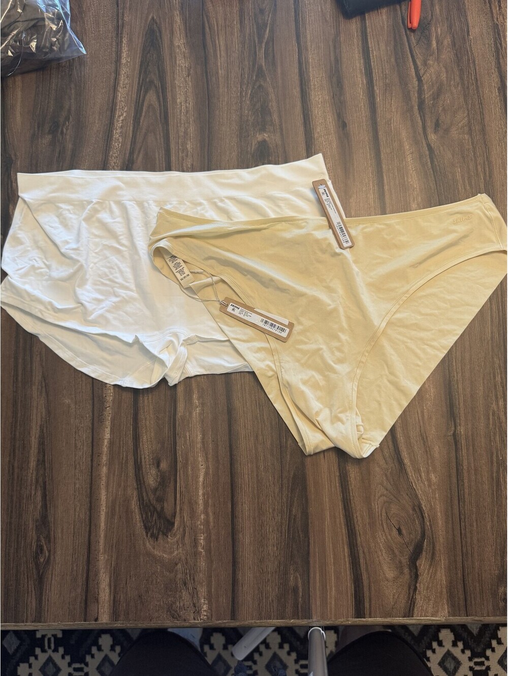 Skims Bundle Of 2 Underwear White Size 3X